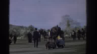 Izmir Turkey (1962): View Of Camels Struggling To Stand Up On A Clear Day