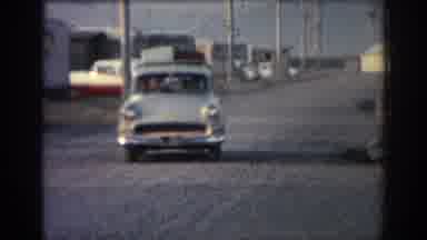 Rhodes Greece (1962): Vintage Old Gray Car Neighborhood Friends Family And Of The