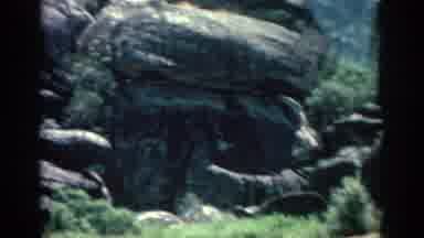 Rhodes Greece (1962): View Of A Group Of Large Boulders In Nature