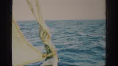 RHODES GREECE-1962: Sailing In The Ocean