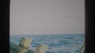 RHODES GREECE-1962: View From A Boat On The Open Sea