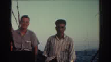 Rhodes Greece (1962): Enjoying Time At Sea On A Boat Together