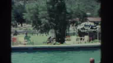 Rhodes Greece (1962): Vintage Summer Pool Party With Family And Children Playing