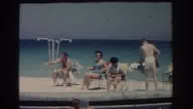 Rhodes Greece (1962): Vintage Holiday Vacation Beach Swimming Pool Sunny Day