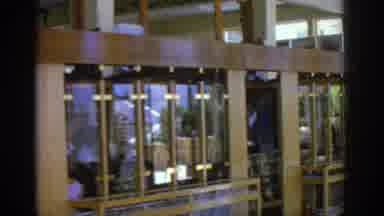 Rhodes Greece (1962): Panning View Of A Beachfront Restaurant Internal And