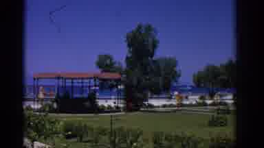 Rhodes Greece (1962): Short Footage Of Beach Area During Sunny Day