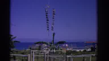 Rhodes Greece (1962): A View Of A Amusing Park In A Windy Clear Day
