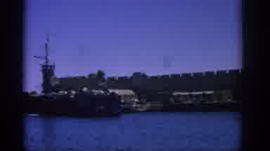 Rhodes Greece (1962): Picture Of A Ship On The High Seas