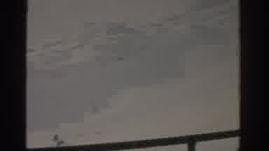 Munich Germany (1963): Person Skiing Down Slope Alone Being Filmed From A Distance