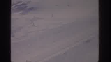 Munich Germany (1963): Archival Footage Of A Mountaintop With Skiers Tons Of Ski