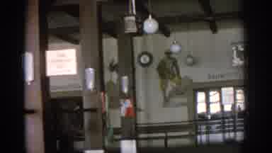 Munich Germany (1963): Ceiling Of A Store Showing Doors Leading To Outside With