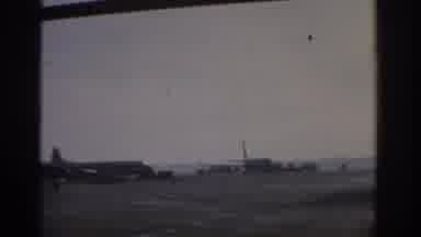 Munich Germany (1963): Commercial Airplanes At An Airport On The Tarmac In Munich