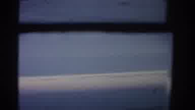 Warsaw Poland (1963): Aerial View Of White Cloud Shelf During Flight On A Clear