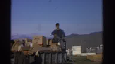 Zurich Swizterland (1963): Men To Deliver Crates And Boxes To The City