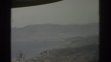 Zurich Swizterland (1963): Aerial Footage Of Large Lake Surrounded By Mountains