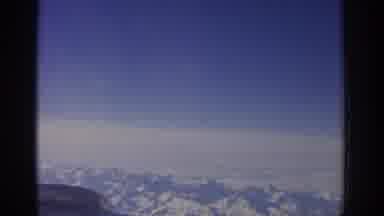 Zurich Swizterland (1963): Aerial Images Of Several Snow-Capped Mountains