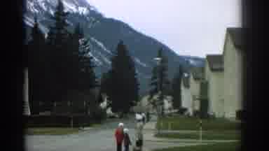 Zurich Swizterland (1963): A Sheridan Barracks Town Is Has Beautiful Snow Covered