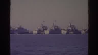 Florida USA (1962): Ships Waiting For The Start Of A Movement To War