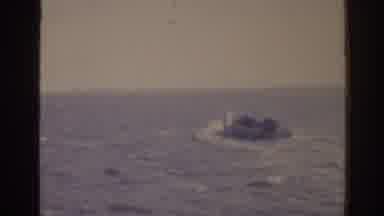 Florida USA (1962): Cruise Ship And Fishing Boat Sailing Under Strong Waves