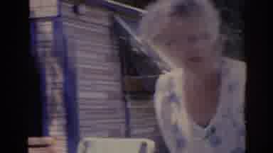 Florida USA (1962): Elderly Women That Look Alike Interact With Each Other Outside