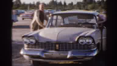 Florida USA (1962): People Getting Into Their Car