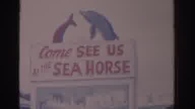FLORIDA USA-1962: Vacation Shopping At The Boardwalk For Baskets And Sea-Themed Decor