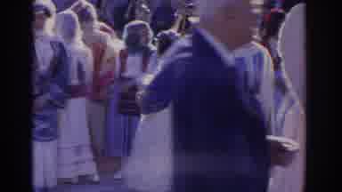 Florida USA (1962): Big Crowd Of People Wearing Cool Robes For An Event