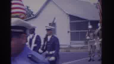 Florida USA (1962): An American Soldier Marching Together Carrying In Their Arms