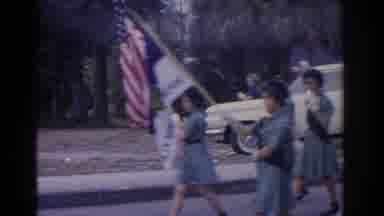 Florida USA (1962): Walk With Uniforms And Instruments Of Music Cars And Parade