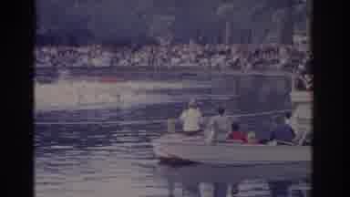 Florida USA (1962): Horse Show Water Sea Carnival American Style Show Boat