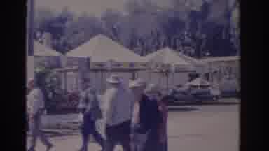 Florida USA (1962): Childrenâs Rides At The Amusement Park