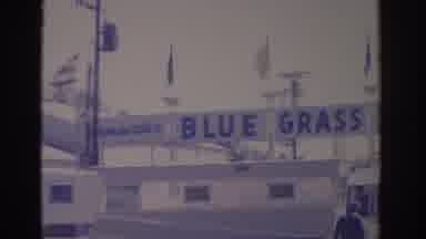 Florida USA (1962): Bluegrass Shows Entrance Banner
