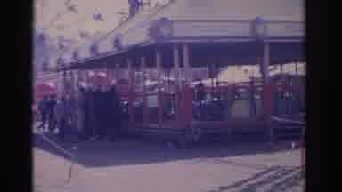 Florida USA (1962): View Of Revolving Merry-Go-Round On A Bright Sunny Day