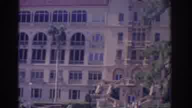 Florida USA (1962): Facade Of A Very Beautiful Building Of Colonial Architecture