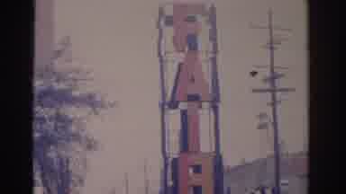 Florida USA (1962): Catchy Advertising Sign In The Middle Of A Busy Street
