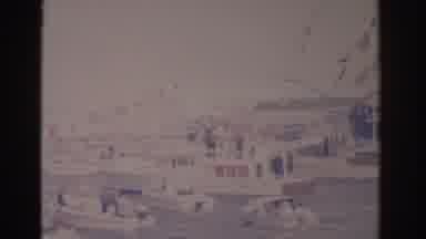 Florida USA (1962): Parade Of Boats Of Different Sizes And Ornaments Sailing In