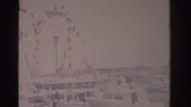 Florida USA (1962): A Footage Of A Busy Evening With Lots Of Traffic