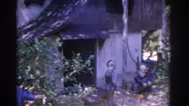 Florida USA (1962): Gnomes Properly Placed To Represent Working In A Village