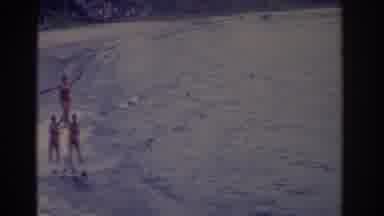 Florida USA (1962): Athletes Show Strength And Balance In Seaside Presentation