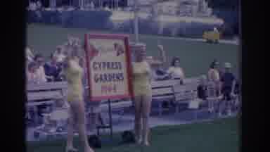 Florida USA (1962): People Exploring And Enjoying A Place Called Cypress Gardens