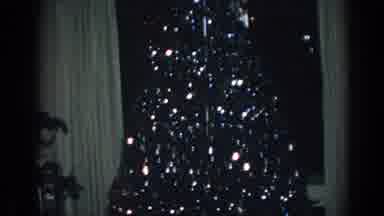 Gary Indiana (1962): View Of Fully Trimmed Christmas Tree In Front Of Picture