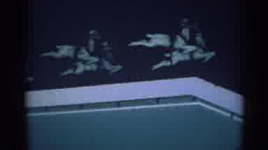 Gary Indiana (1962): Panorama Of Rooftop Showing A Display Of Reindeer With