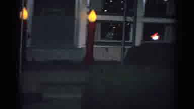 Gary Indiana (1962): Christmas Lights And Decorations On A House