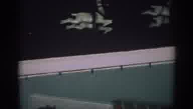 Gary Indiana (1962): An Old Film Showing A House With A Roof Decoration At Night