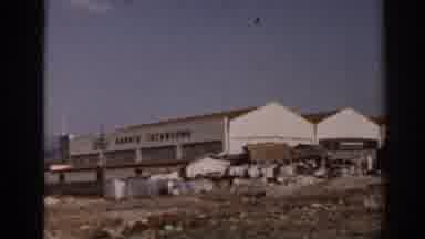 Izmir Turkey (1962): View Of White Shopping Center Building On A Bright Sunny Day