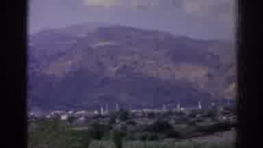 Izmir Turkey (1962): A Beautiful Mountainous Region With Its Beautiful Green