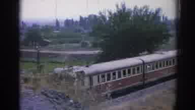 Izmir Turkey (1962): Moving View Showing Fields Wildlife Horses Plowing Field