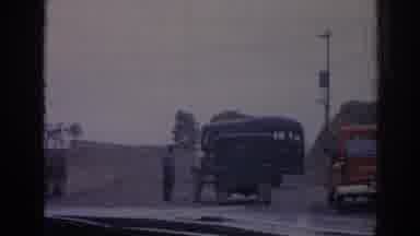 Izmir Turkey (1962): Army Paths Traveling To The Region Outside The City To Set Up