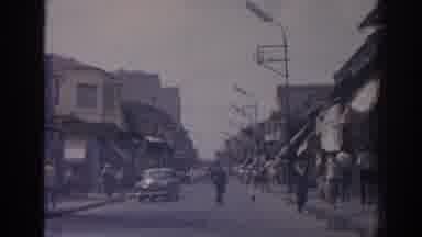 Izmir Turkey (1962): Approaching View Of People Walking In Street And Passing