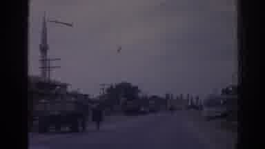 Izmir Turkey (1962): Evening Stroll Slowly Driving Down Little And Busy Country